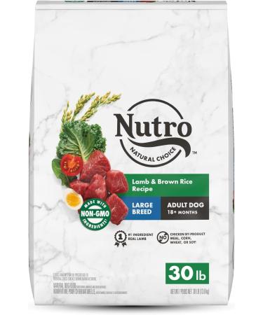 NUTRO Natural Choice Large Breed Adult Dry Dog Food & Hearty Stew Wet Dog Food Bundle Dry Dog Food + Wet Dog Food Lamb 13.61kg Bag - Buy Online on GoSupps.com
