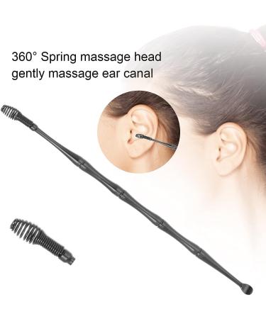 Earwax Removal Kit - 2 Pcs Ear Cleaning Tool Set with Storage Bag - Buy Online on GoSupps.com