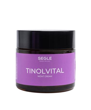 Segle Clinical | Tinolvital Intensive Night Wrinkle Cream | With Retinol | Combat Expression Wrinkles | Firmness And Elasticity | Improves Luminosity | Vegan Product | 50ml