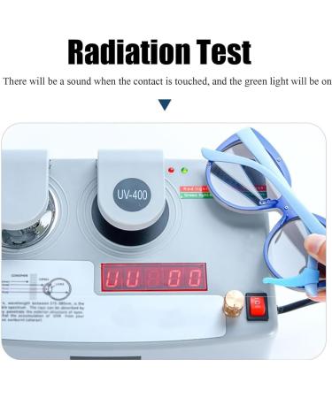 Photochromic Lens Tester Photochromic Coating Lens Measurer Anti-Ultraviolet Lens Testing Machine Anti-Radiation Detector for Individuals Eyeglass Stores Optician - Buy Online on GoSupps.com
