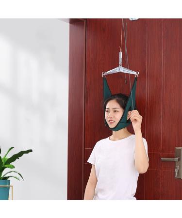 Adjustable Cervical Traction Device | YJZQ Neck Hammock for Spine Relief | Breathable Cervical Traction Belt for Home Use - Buy Online on GoSupps.com