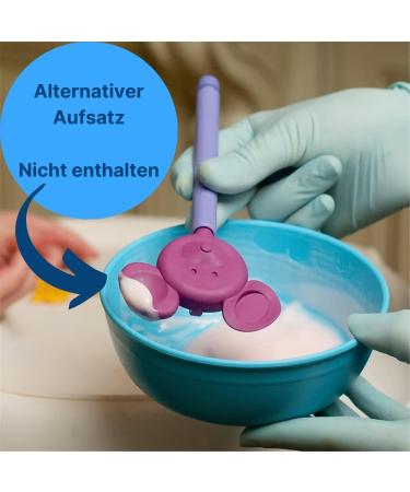 ARK Z-Vibe Vibrator - Oral Stimulator for Language & Feeding | Plastic with Tip Attachment & Care Instructions (Lavender) - Buy Online on GoSupps.com