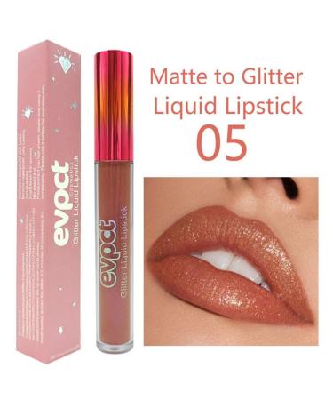 Diamond Glitter Matte Lipstick Set 3 Long Lasting Waterproof Liquid Lipsticks for Women | Best Gift Set for Shining Lips - Buy Online on GoSupps.com