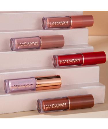 12 Colors Velvet Matte Liquid Lipstick Set - Long Lasting Waterproof & Non-Stick Cup Lip Makeup for Women - Buy Online on GoSupps.com