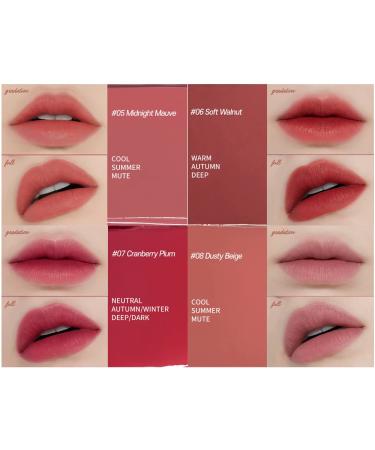 ETUDE Fixing Tint #05 Midnight Mauve | Long Lasting Waterproof Liquid Lipstick | High Pigment Matte Lip Stain | Full Coverage eCommerce Shipping Worldwide - Buy Online on GoSupps.com