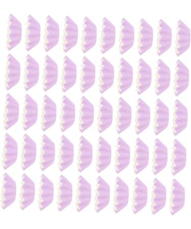 HOMSFOU 400 PCS Purple Paper Cups - Wax Scented Durable Pet Coated Ideal for Parties & Events - International Shipping Available - Buy Online on GoSupps.com