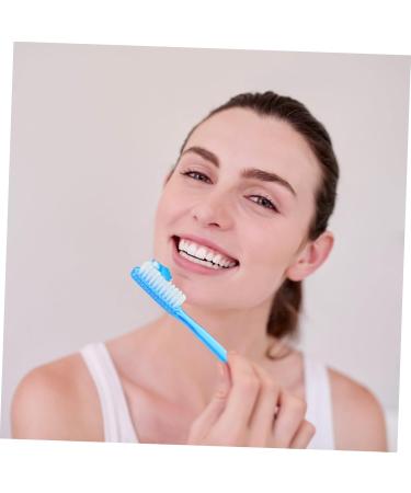 6th Toothbrushes - Travel-Friendly Plastic Toothbrushes for Adults | Huge Head Healthy Cleaning | Perfect for On-the-Go Oral Care - Buy Online on GoSupps.com