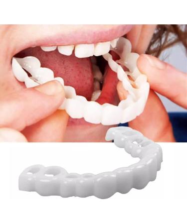 Shop Wttfc Snap-In Veneers for Couples | Instant Fake Teeth for Men & Women | Top & Bottom Dentures for a Perfect Smile - Buy Online on GoSupps.com
