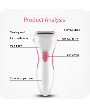 Buy Women's Electric Shaver - 3-Blade Cordless Wet/Dry Foil Razor for Smooth & Safe Shaving - Ideal for Girls & Women - International Shipping Available - Buy Online on GoSupps.com