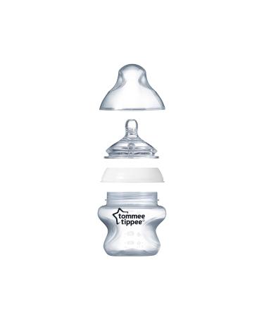 Tommee Tippee Closer to Nature Baby Bottle 5oz Extra Slow Flow Nipple (3 Pack) - Buy Online on GoSupps.com