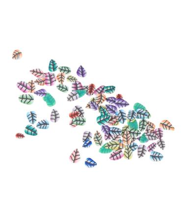 Healeved 1000pcs Nail Art Decor Nail Protector Nail Art Tools Nail Decor Fruit Ceramic Decorations Cell Phone Accessories Decorate Polymer Clay Slices for Nail Manicure Tool