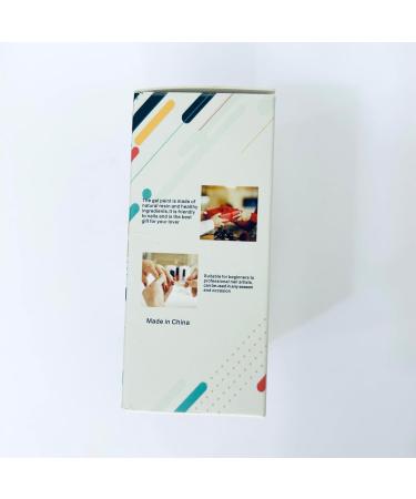 Supwee Reflecting Gel Liner Nail Art Set - 8 Colors Disco Glitter UV Gel Polish for DIY Nail Designs - Buy Online on GoSupps.com