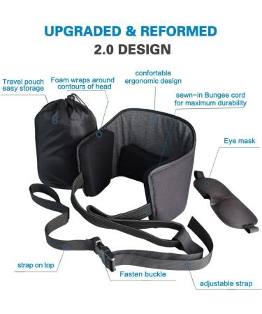 Neck-Head Hammock | Pain Relief Traction Device for Neck & Shoulders | Ideal for Physiotherapy | Includes Free Sleep Mask - International Shipping Available - Buy Online on GoSupps.com