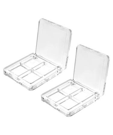 Minkissy 2-St Empty Lipstick Palette & Magnetic Travel Container - Fire Eyeshadow Shell & Makeup Palette for On-the-Go Beauty - Buy Online on GoSupps.com