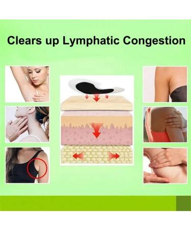 GreenHB Herbal Lymph Care Patch 10 Pcs - Neck Lymphatic Drainage Patch with Ginger Oil for Swelling & Pain Relief - Buy Online on GoSupps.com
