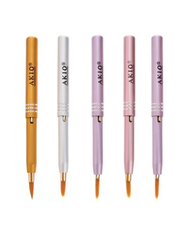 FRCOLOR Retractable Lip Brush Set - 15 Pcs Double-Ended Makeup Tool for Lipstick & Lip Gloss - Assorted Colors - Buy Online on GoSupps.com
