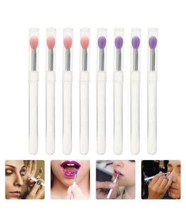 40 Pcs Silicone Lip Brush Set - Lip Mask & Eyeshadow Applicator - Assorted Colors for Perfect Makeup - Buy Online on GoSupps.com