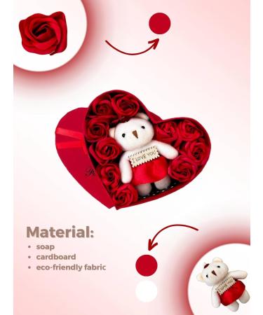 Unique Birthday & Christmas Gift Set: Funny Rose Soap for Her - Perfect for Friends Girlfriend Sister & Mom - Buy Online on GoSupps.com