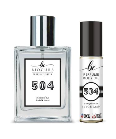 BC Perfume 154 Spray + Body Oil Set Impression of Musk Pure Travel Size Refillable Bottle Long Lasting Blend Sample For Women / 10ml+50ml