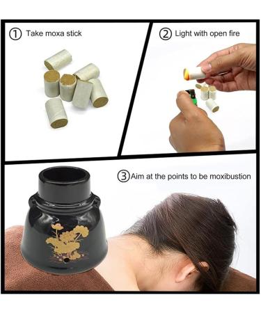 1 Set Moxibustion Box Moxa Cone Burner Holder Navel Box Moxa Supply - Buy Online on GoSupps.com