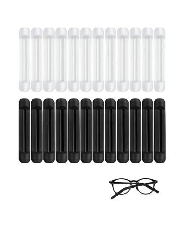 12 pairs of glasses brick coating comfort anti -slip glasses brick brick pads glasses holder glasses ear spells Ideal glasses accessories for glasses and sunglasses