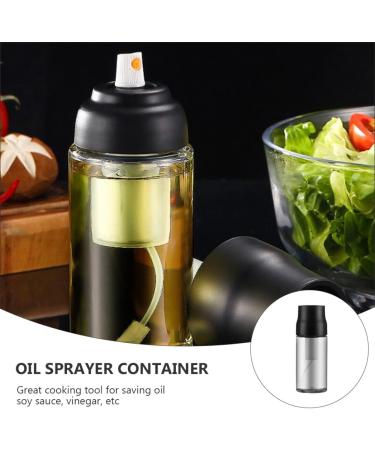 Zerodeko 2 Pcs Spray Bottle Oil Empty Bottle Bbq Oil Cooking Oil Olive Oil Dispenser Bottle Oil Sprayer Olive Oil Mister Olive Oil Pump Bottle Spray Oil Bottle Kitchen Glass Tanker Barbecue 15X5.5CMx2pcs Blackx2pcs - Buy Online on GoSupps.com
