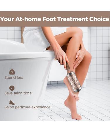Easkep Corneal Remover - Stainless Steel Hornhaut Trash Foot Scraper for Dead Skin Removal - Durable Corneal File for Smooth Feet - Buy Online on GoSupps.com