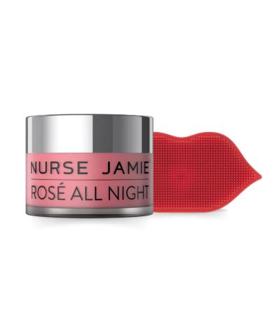 Nurse Jamie Ros All Night Lip Mask & Exfoliating Tool Holiday - Hydrating Overnight Treatment for Softer Smoother Lips Gift Red - Buy Online on GoSupps.com