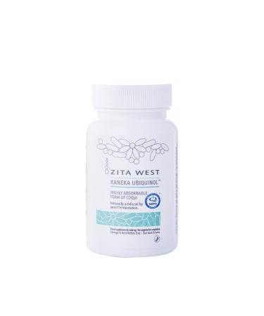 Zita West CoQ10 Ubiquinol - Kaneka Ubiquinol 100mg - Q10 Coenzyme for Enhanced Fertility & Antioxidant Boost 60 Vegetarian Capsules for Men and Women