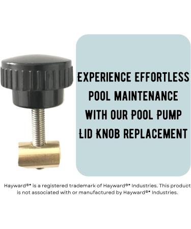 Buy Southeastern Accessory Pool Pump Lid Knob w/Brass Nut Replacement for Super Pump SPX1600PN - International Shipping Available - Buy Online on GoSupps.com