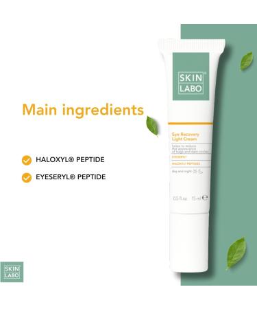 SkinLabo - Cream Recovery Bags and Dark Circles with Lifting Effect Distensive and Relaxing Effect with Eyeseryl Peptide and Haloxyl Peptide - 15 ml New Version - Buy Online on GoSupps.com