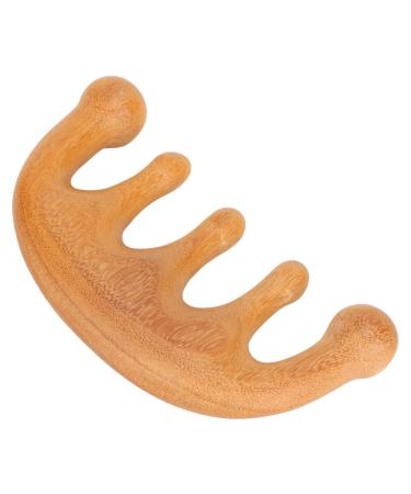 Natural Wood Wide Tooth Hair Comb | Scalp Massage & Multifunctional Portable Comb for Head Neck & Shoulders - Ship Internationally - Buy Online on GoSupps.com