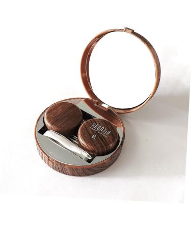 Buy Solustrie Mini Contact Lens Case Set - Japanese Style Bamboo Holder & Remover - Ideal for UK Shippers - Buy Online on GoSupps.com
