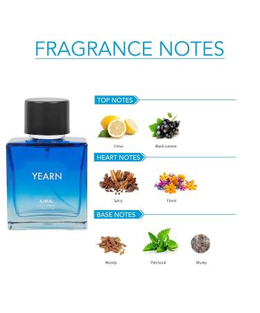 Yearn Eau De Perfume Aquatic Perfume 100 Ml Men Spray - Buy Online on GoSupps.com