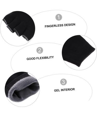 minkissy 2 Pairs Half Finger Moisturizing Gloves Winter Texting Gloves Moisturizing Repair Gloves Fingerless Gloves Fingerless Moisturizing Gloves Apparel Plant Essential Oil Miss Simple - Buy Online on GoSupps.com
