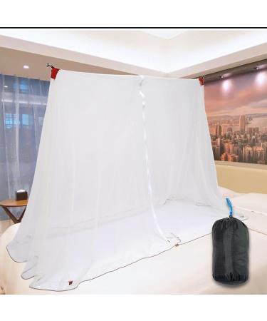 Outdoor Night Sleeping Net - Bed Sleeping Protection Fly Net Tent Carry Bag Netting Curtains Netting Curtains Large Fly Net Tent Mesh Net Bees Protection Net for Outdoors (150 * 220 * 160cm) - Buy Online on GoSupps.com