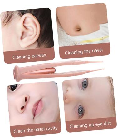 Doitool Baby Booger Clip - 2 Pack Ear Cleaning Device & Nose Tweezers for Safe Baby Care - Buy Online on GoSupps.com