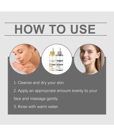 WRANBAO Black rice ampoule white rice scrub serum scrub ampoule set of black and white rice duo serums for peeling and moisturizing moisturizing pore refining 30 ml 2 pieces W - Buy Online on GoSupps.com