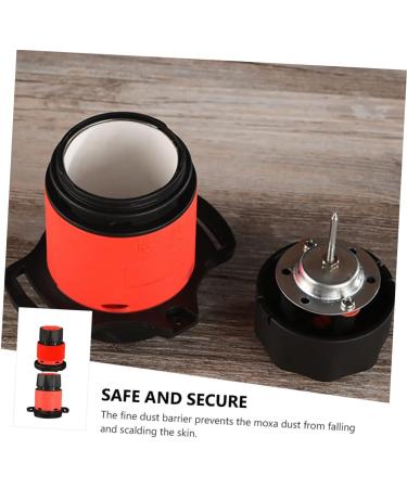 OHPHCALL 2Pcs Hanging Moxibustion Pot chinese cupping tools moxa holder moxibustion kit moxa container moxa cone holder massagers handheld Moxa Massage Pot physiotherapy Moxibustion box - Buy Online on GoSupps.com