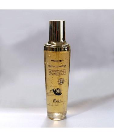 Buy EKEL Gold Snail Essence 150ml | Herbal Extracts for Smooth Moisturized Skin | Premium Korean Cosmetics - Buy Online on GoSupps.com