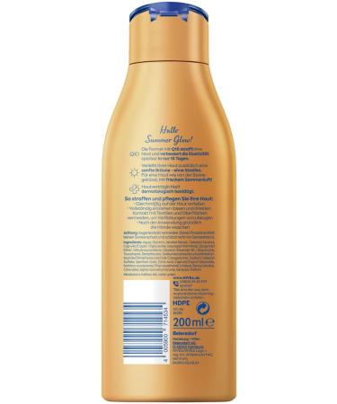 NIVEA Body Lotion Q10 - Achieve a Gentle Tan & Tighter Skin in 10 Days | Summer Fragrance - 200 ml (1 Pack) - International Shipping Available - Buy Online on GoSupps.com