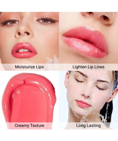 6Pcs Aloe Vera Tinted Lip Balms PH Lip Color Changing Lipstick Set - Long Lasting Korean Mood Lip Tint Gloss for Women & Girls - Buy Online on GoSupps.com