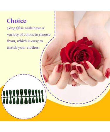 Dajidafu Lady Art Nails Removable Finished Full Cover Patch Professional And Accessories Manicure Tools for Women Beauty - Buy Online on GoSupps.com