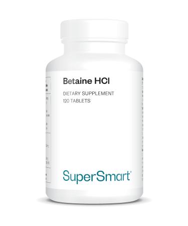 Betaine HCI - Aide la Digestion l Absorption des Nutriments la D toxication et la Baisse d Acidit Gastrique - Acidifiant Gastrique Naturel - Vegan - SuperSmart