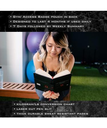 Omega Project Black Book Training Journal | US Army Special Ops Elite Workout Planner - Buy Online on GoSupps.com