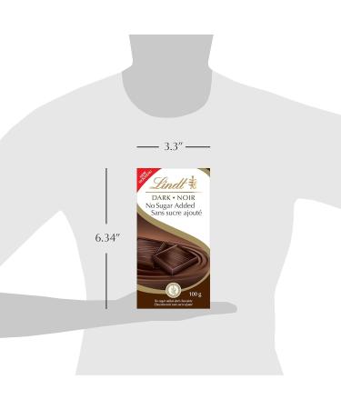 Lindt EXCELLENCE 70% Cacao Dark Chocolate Bar 100 Grams & No Sugar Added Dark Chocolate Bar 100 Grams - Buy Online on GoSupps.com