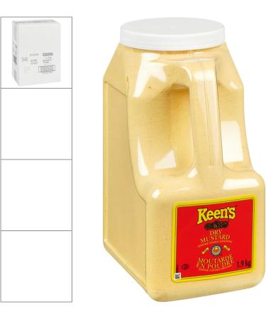 Keen's Genuine Double Superfine Dry Mustard Ground 1.9kg (pack of 1) - Buy Online on GoSupps.com