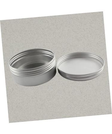 minkissy Box Cosmetic Jars Cosmetic Travel Jar Lip Balms Travel Toiletries Containers Storage Cubes with Lid Aluminum Tin Containers Clear Empty Can Container Small Aluminum Cans with Lids - Buy Online on GoSupps.com