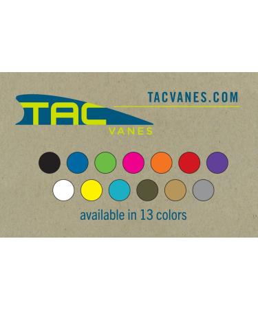 TAC Vanes 2.25 Driver Hybrid Vanes - Pack of 100 | White Archery Bowhunting & Recreational Shooting - Buy Online on GoSupps.com
