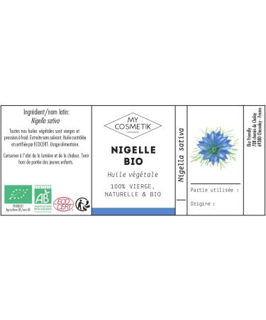 Nigella Organic Vegetable Oil 50ml - Buy Online on GoSupps.com
